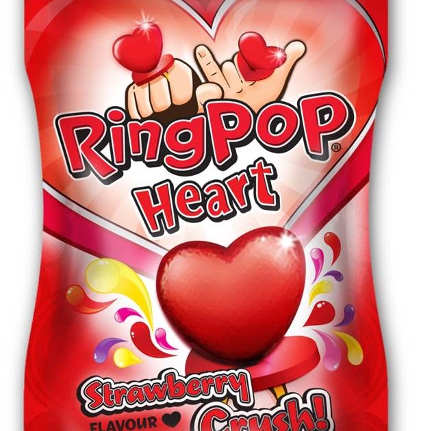 Given To Distracting Others Ring Pop Heart® from Bazooka Candy Brands.
